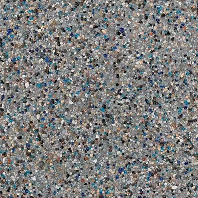 Blue Signature Matrix Pebble Plaster Finish